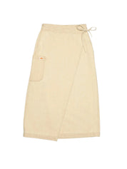 Nudie Jeans - Irma Skirt Herringbone - Denim - Pale Yellow