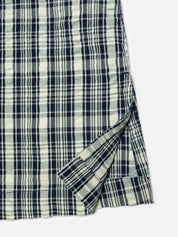 Nudie Jeans - Ronja Dress Indigo Seersucker Blue/Offwhite