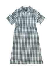 Nudie Jeans - Ronja Dress Indigo Seersucker Blue/Offwhite