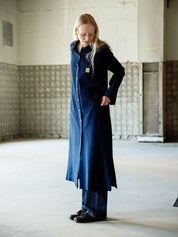 Nudie Jaens Nila Shirt Dress Indigo Blue