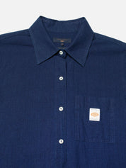 Nudie Jaens Nila Shirt Dress Indigo Blue
