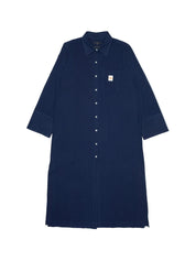 Nudie Jaens Nila Shirt Dress Indigo Blue