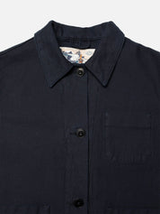 Nudie Jeans Lovis Jacket Back Sateen Indigo