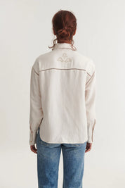 Basic Apparel - Arina LS Shirt - Moonbeam