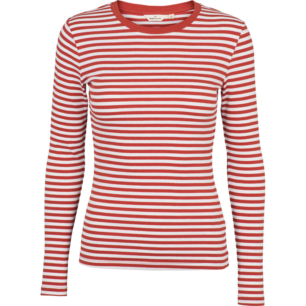 Ludmilla LS Tee - Roibus / whisper white