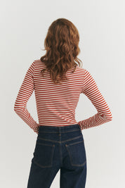 Ludmilla LS Tee - Roibus / whisper white