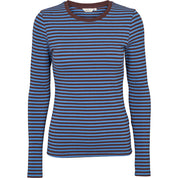 Ludmilla LS Tee - Riviera / Chicory coffee