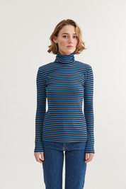 Basic Apparel - Ludmilla High-neck - Copen blue / sky captain