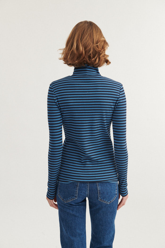 Basic Apparel - Ludmilla High-neck - Copen blue / sky captain