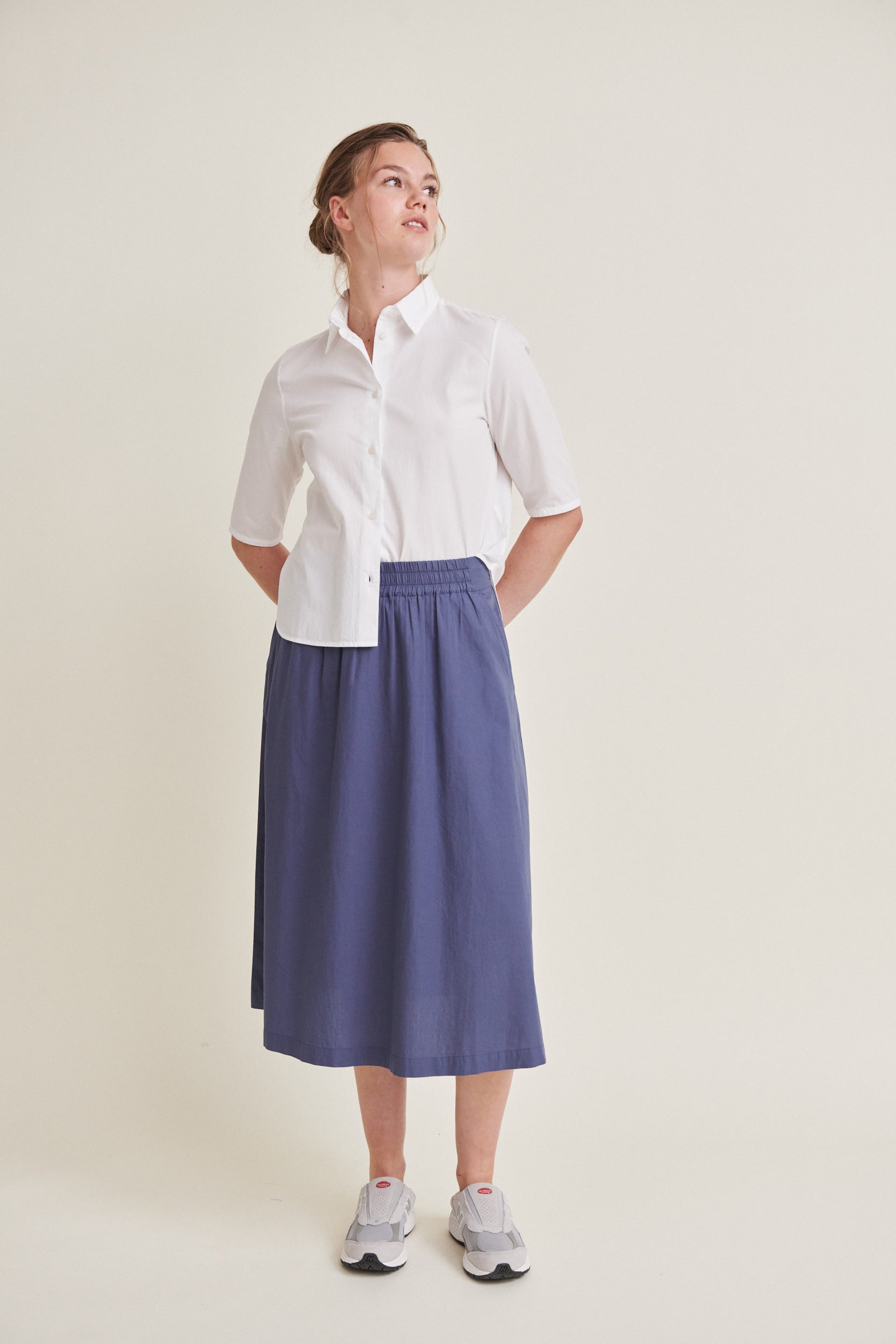 Basic Apparel Adie SS Shirt Bright White
