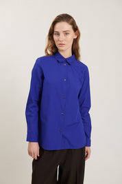Basic Apparel Vilde Classic Shirt Clematis Blue