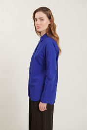 Basic Apparel Vilde Classic Shirt Clematis Blue