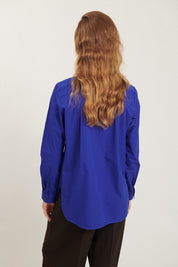 Basic Apparel Vilde Classic Shirt Clematis Blue