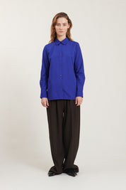 Basic Apparel Vilde Classic Shirt Clematis Blue