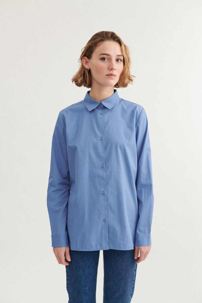 Basic Apparel Vilde Classic Shirt Riviera