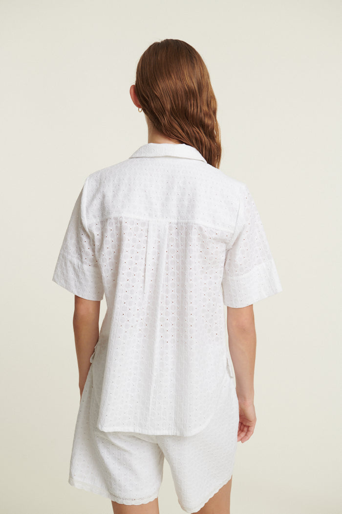 Basic Apparel Adie SS Shirt Bright White