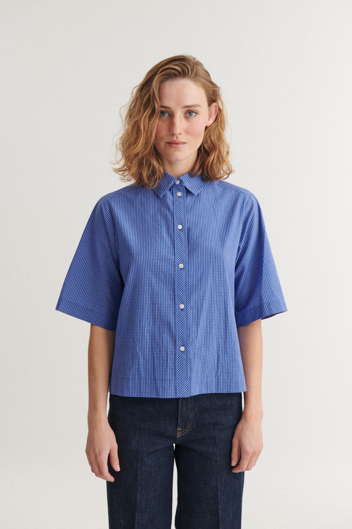 Chane SS Shirt - Sodalite blue