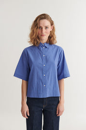 Chane SS Shirt - Sodalite blue