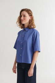 Chane SS Shirt - Sodalite blue