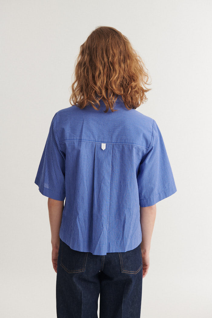 Chane SS Shirt - Sodalite blue