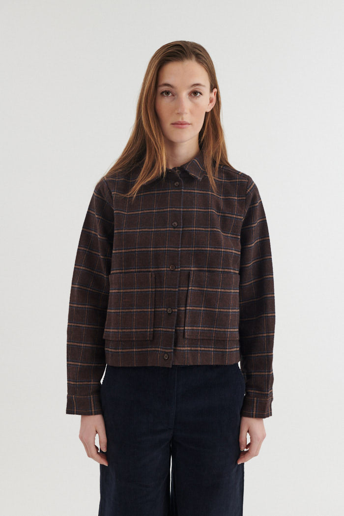 Basic Apparel Misa Shirt - Chicory coffee