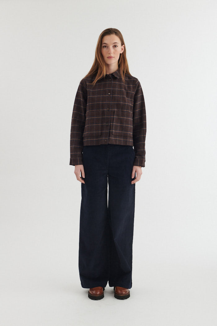 Basic Apparel Misa Shirt - Chicory coffee
