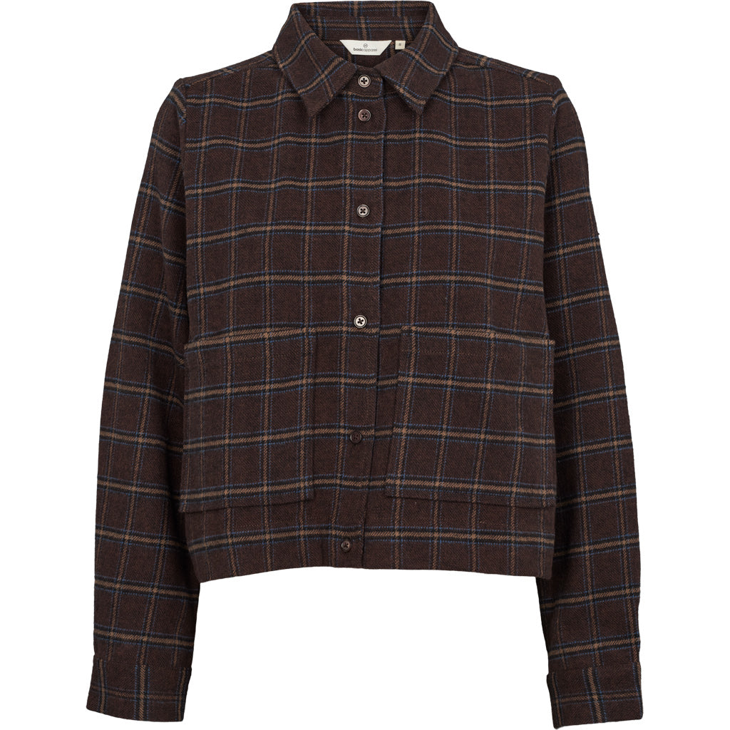 Basic Apparel Misa Shirt - Chicory coffee