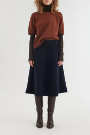 Basic Apparel - Millu Skirt - India Ink