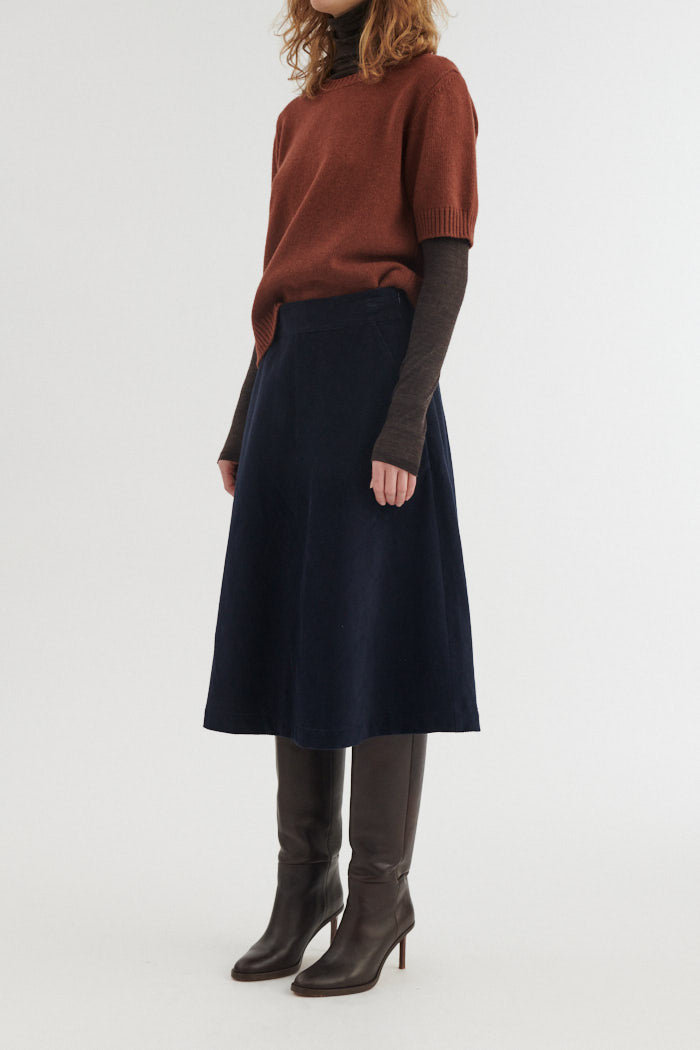 Basic Apparel - Millu Skirt - India Ink