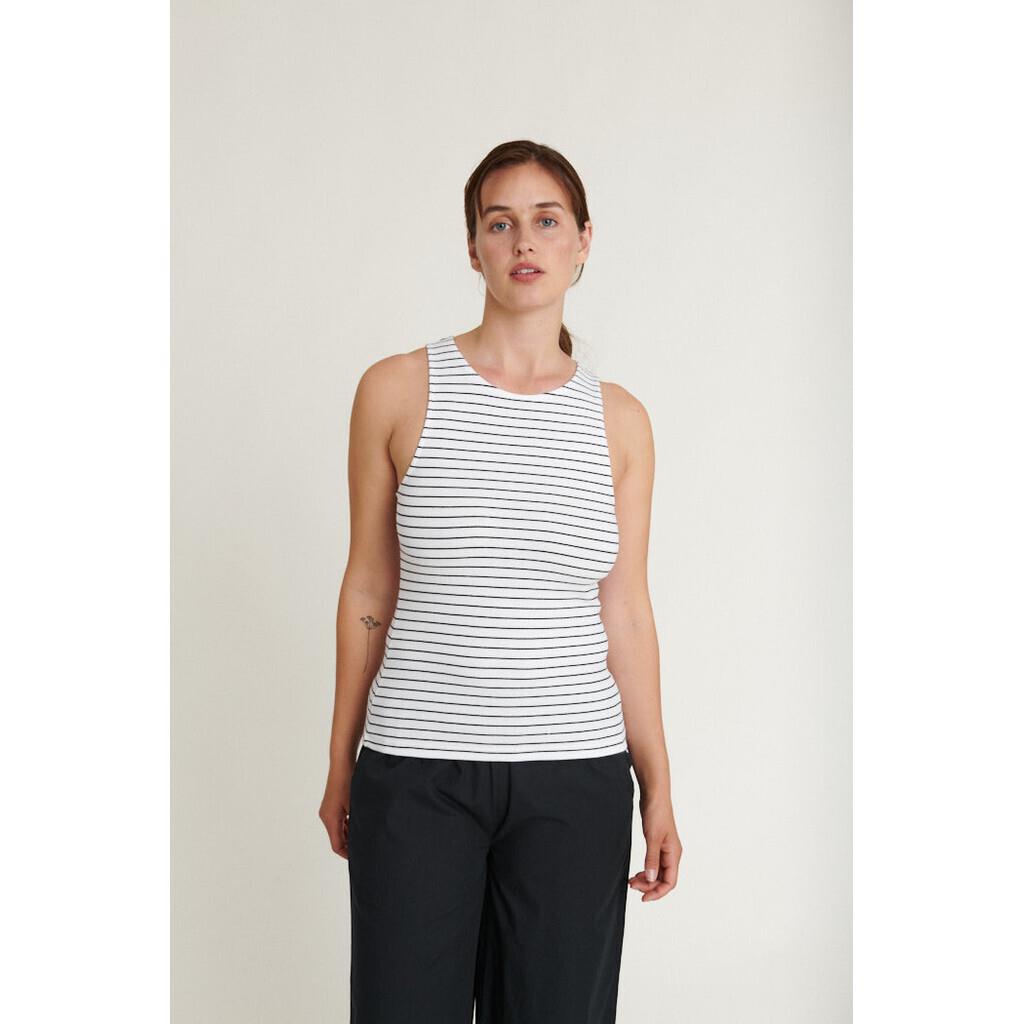 Basic Apparel Ludmilla Tank Bright White/Black