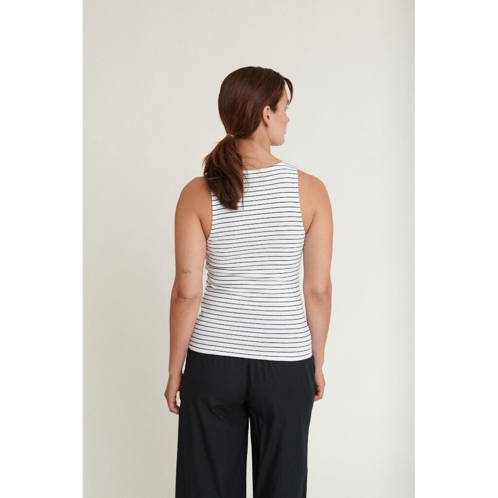 Basic Apparel Ludmilla Tank Bright White/Black