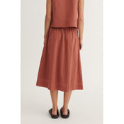 Basic Apparel Lotus Skirt Cedar Wood