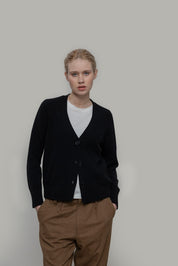 Rifo - Tosca Woman Cashmere Cardigan - Black