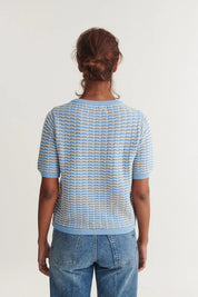 Basic Apparel - Cashi Granddad Pullover - Dutch canal / birch