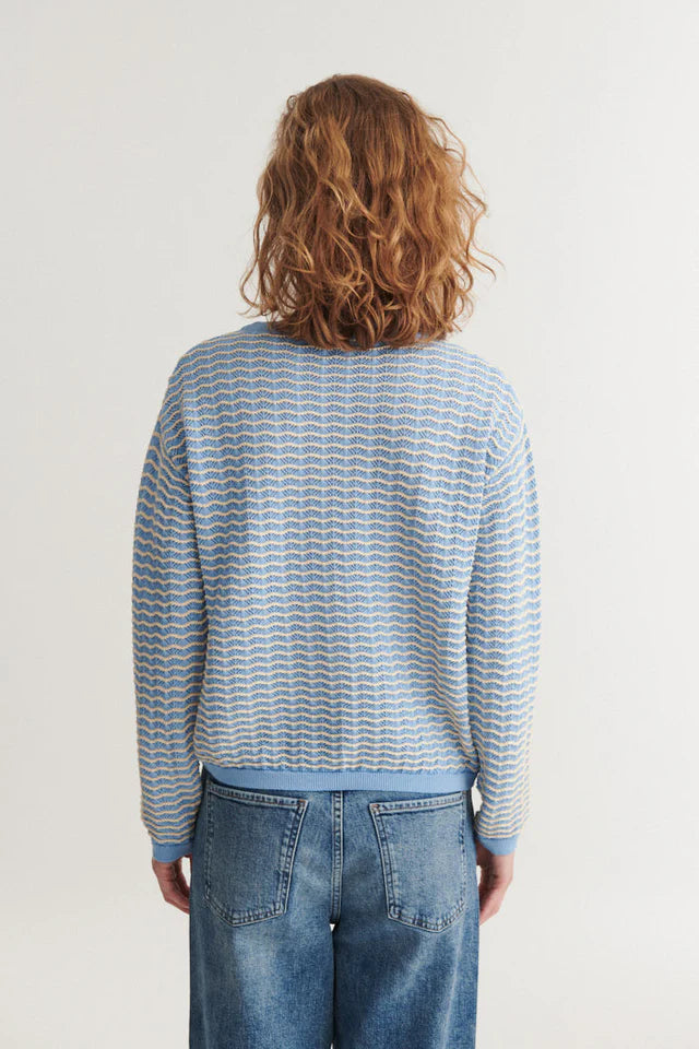 Basic Apparel - Cashi Pullover - Dutch canal / birch