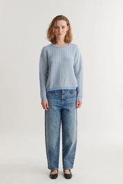 Basic Apparel - Cashi Pullover - Dutch canal / birch