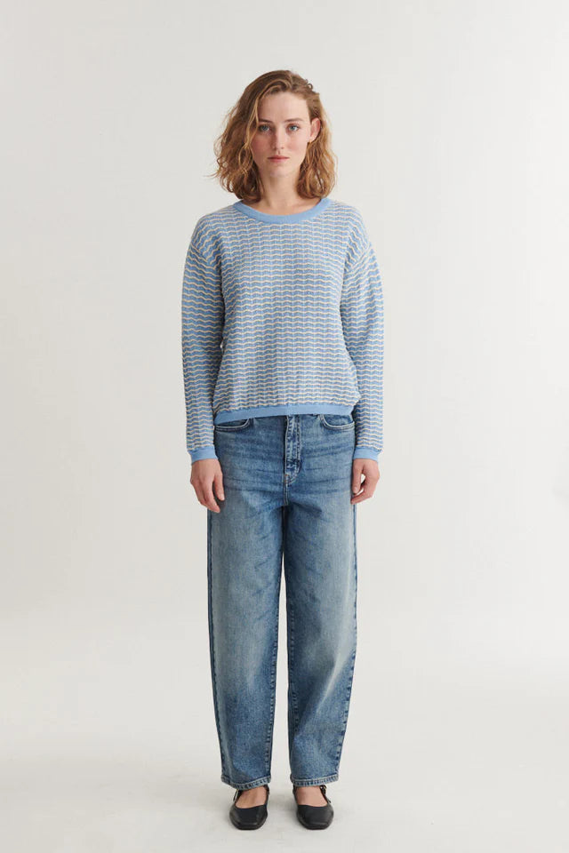 Basic Apparel - Cashi Pullover - Dutch canal / birch