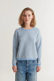 Basic Apparel - Cashi Pullover - Dutch canal / birch