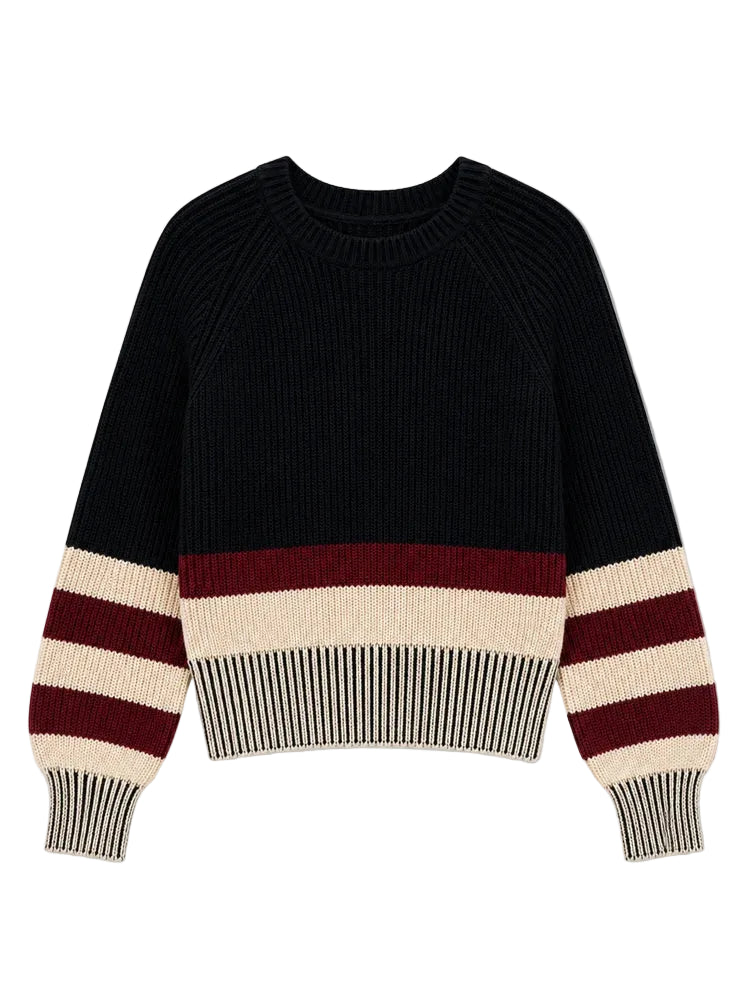 Suite13Lab Nelas Jumper Stripes Black