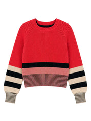 Suite13Lab Nelas Jumper Stripes Red