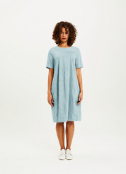 By basics - dress w/ cuttings S/S