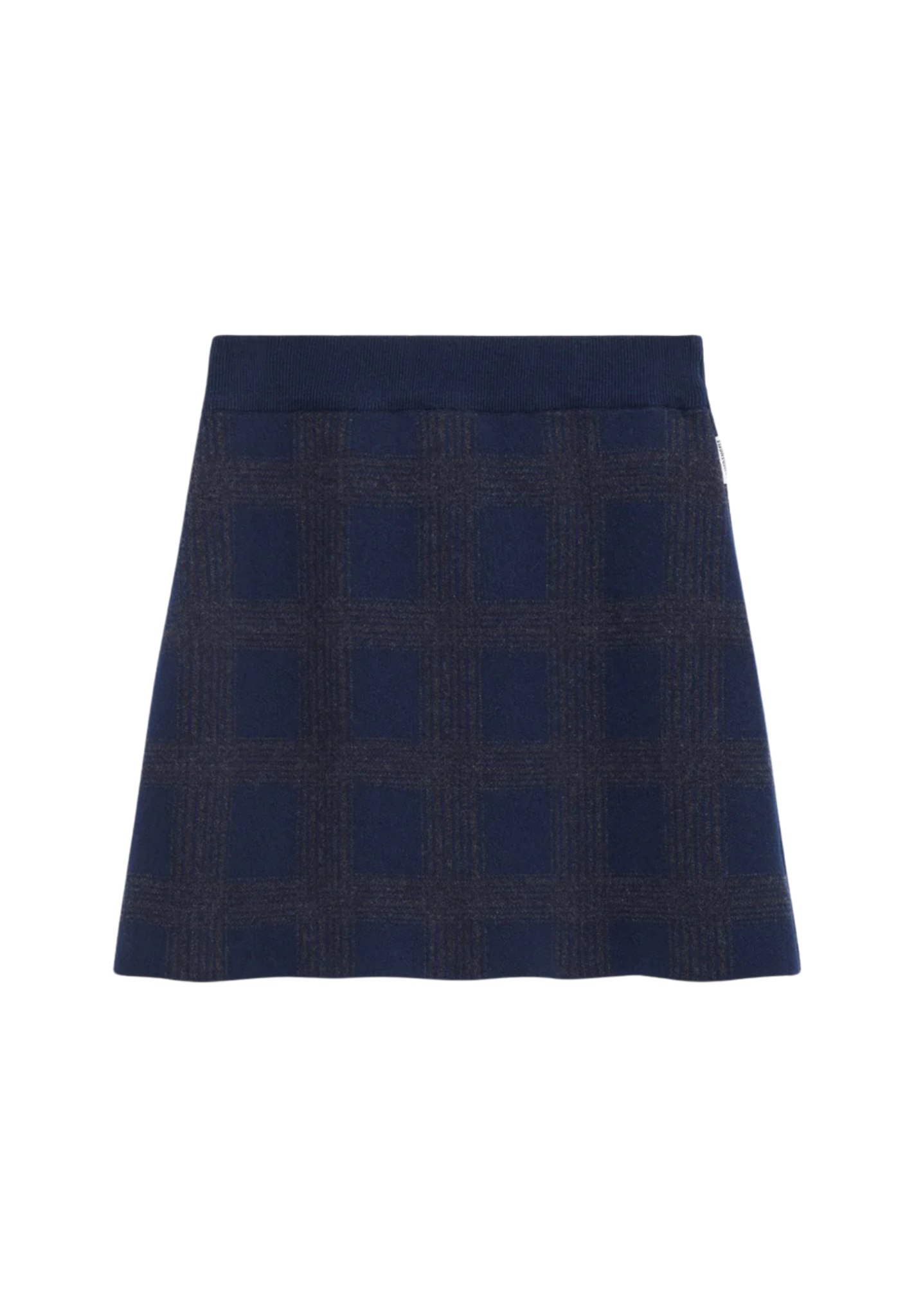 Armed Angels - Darlaa Check Skirt - Night Sky Steel Melange