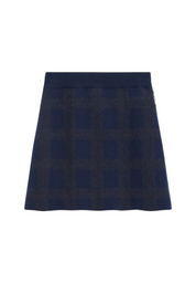 Armed Angels - Darlaa Check Skirt - Night Sky Steel Melange