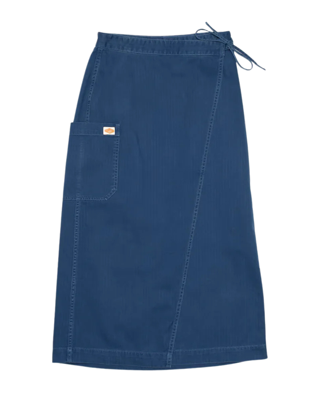 Nudie Jeans - Irma Skirt Herringbone - Blue
