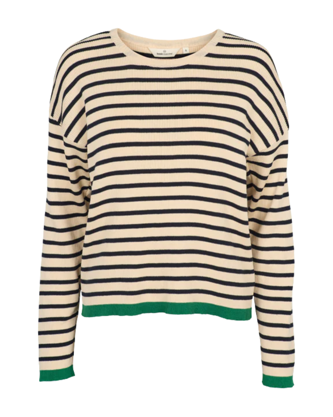 Basic Apparel - Lila Sweater - Navy / birch