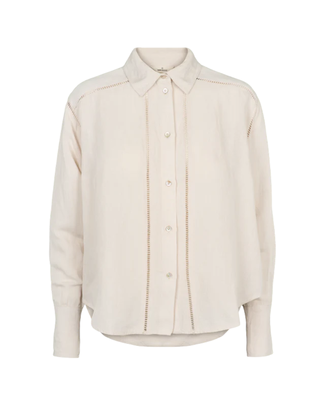 Basic Apparel - Arina LS Shirt - Moonbeam