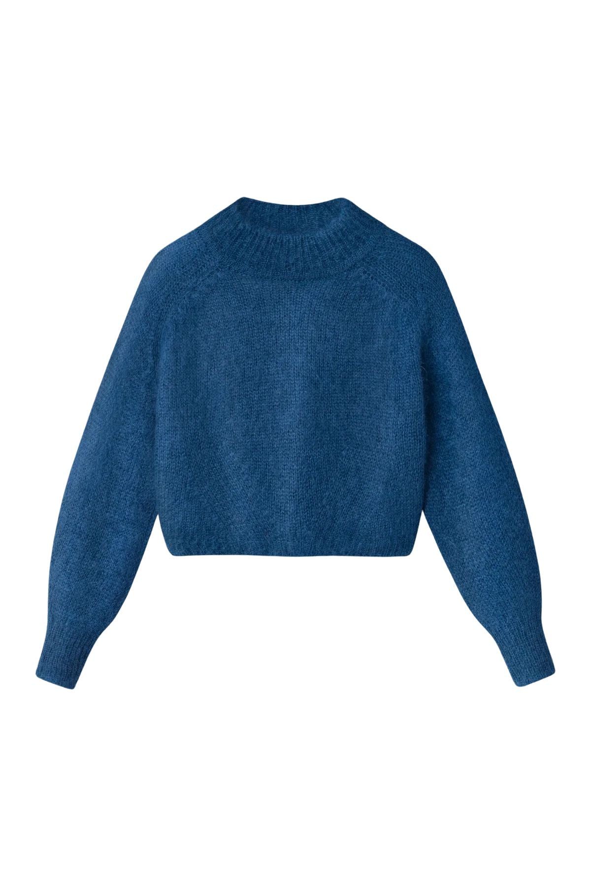 Maska - Faye Chunky Mohair Silk Sweater - Lazuli Blue