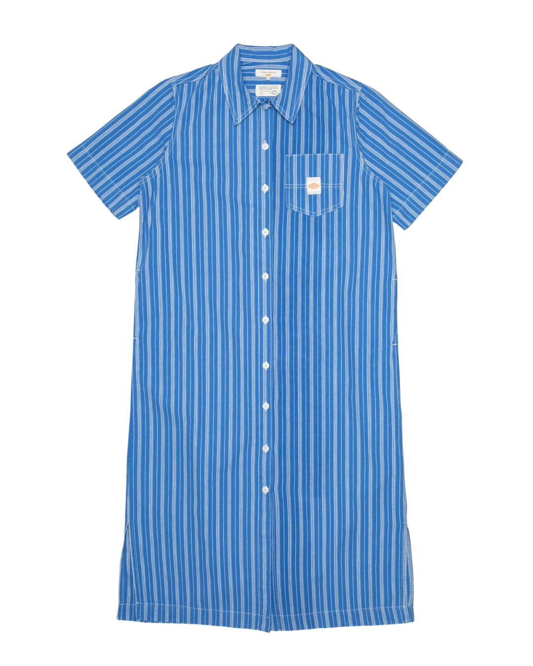Nudie Jeans - Danielle Dress Striped - Blue/Offwhite