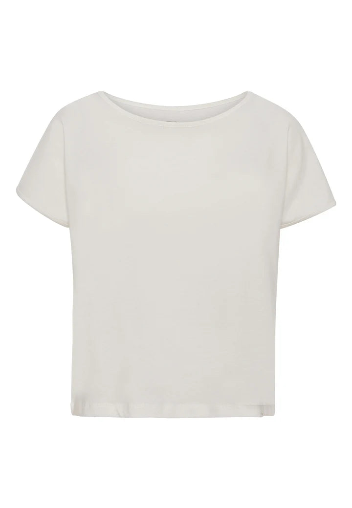 Grobund Karen t-shirt Mælke hvid