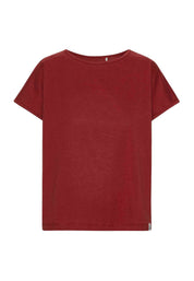 Grobund Karen t-shirt - Vinrød
